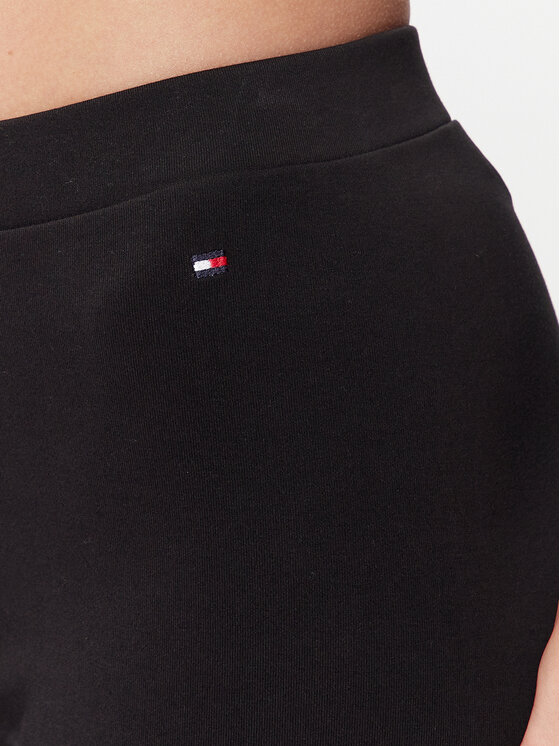 Tommy Hilfiger Tommy Hilfiger Leggings Heritage WW0WW37347 Schwarz Slim Fit