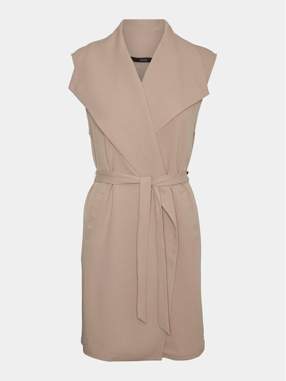 Vero Moda Vero Moda Weste Allison 10300864 Beige Regular Fit
