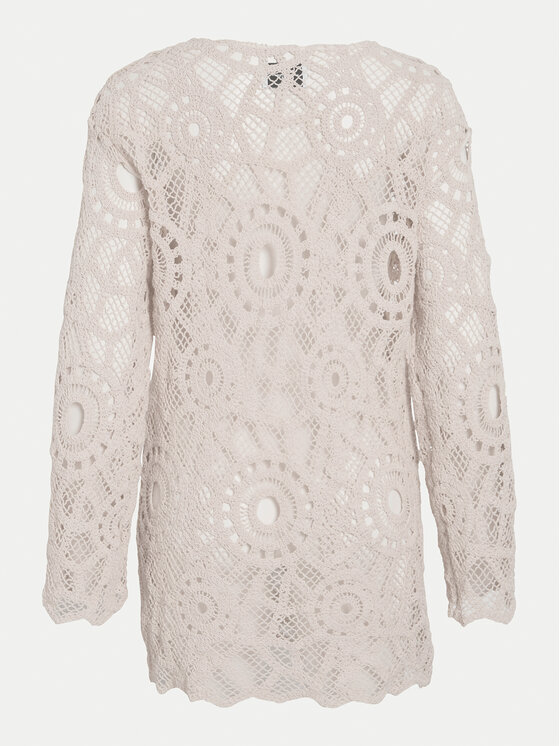 Vila Vila Vestito da giorno Simone 14108619 Beige Regular Fit