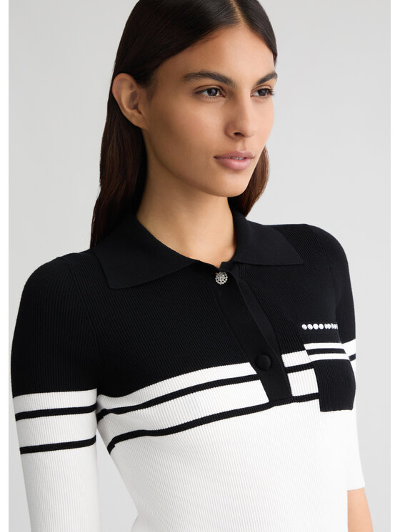 Liu Jo Liu Jo Sweter WA5232MS99E03Q45 Czarny Regular Fit