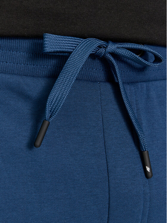 4F 4F Jogginghose 4FAW23TTROM452 Blau Regular Fit