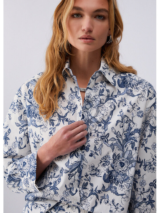 Liu Jo Liu Jo Camicia UA6358T4853P9274 Viola Regular Fit