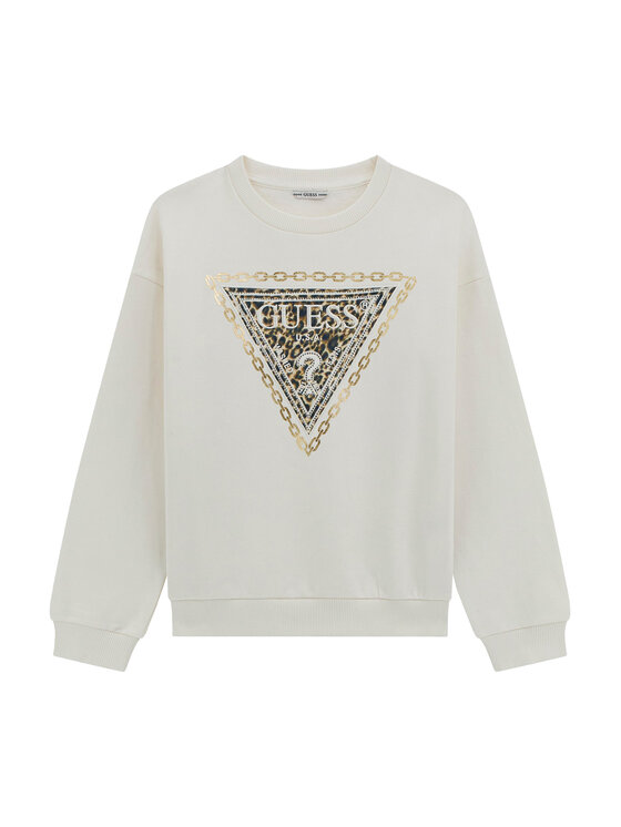 Guess Guess Felpa J5BQ00 KAV34 Bianco Regular Fit