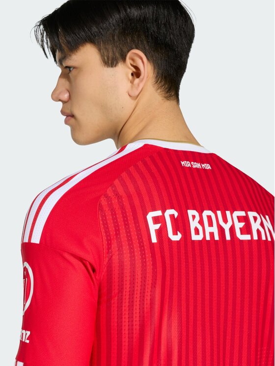 adidas adidas Koszulka techniczna 168859 Czerwony Slim Fit