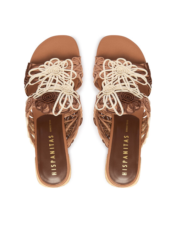 Hispanitas Hispanitas Чехли HV264841 C001 Кафяв