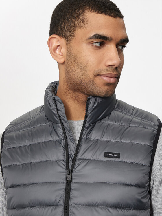 Calvin Klein Calvin Klein Vesta Recycled Side Logo K10K108292 Sivá Regular Fit