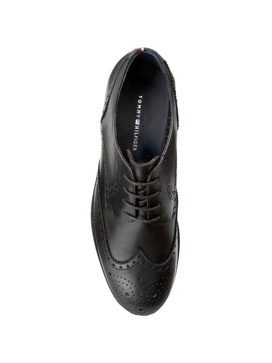 Tommy Hilfiger Tommy Hilfiger Κλειστά παπούτσια Dominic 1A FM56821924 Μαύρο