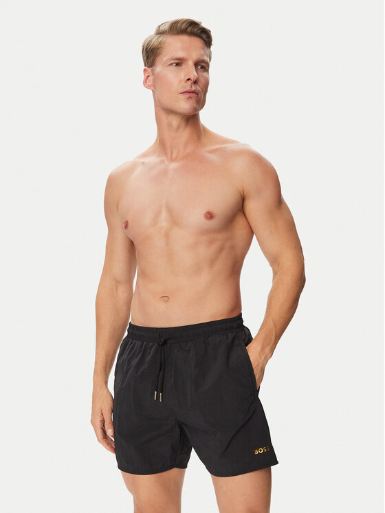 BOSS BOSS Plaukimo šortai Ole 50484440 Juoda Regular Fit