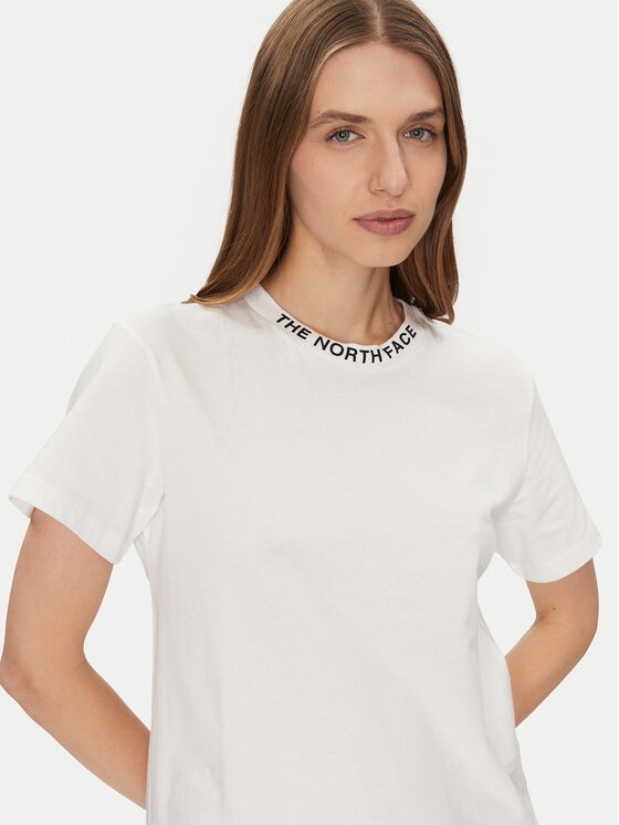 The North Face The North Face T-shirt Zumu NF0A87DJ Bianco Relaxed Fit