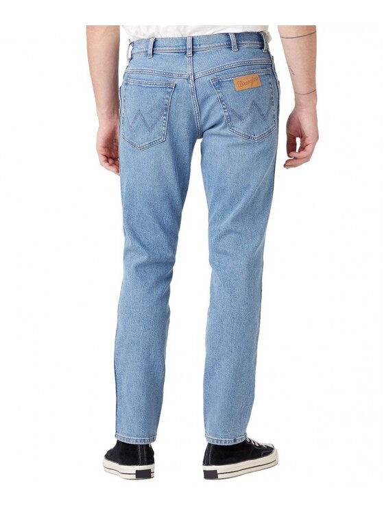Wrangler Wrangler Jeansy TEXAS SLIM Niebieski Slim Fit