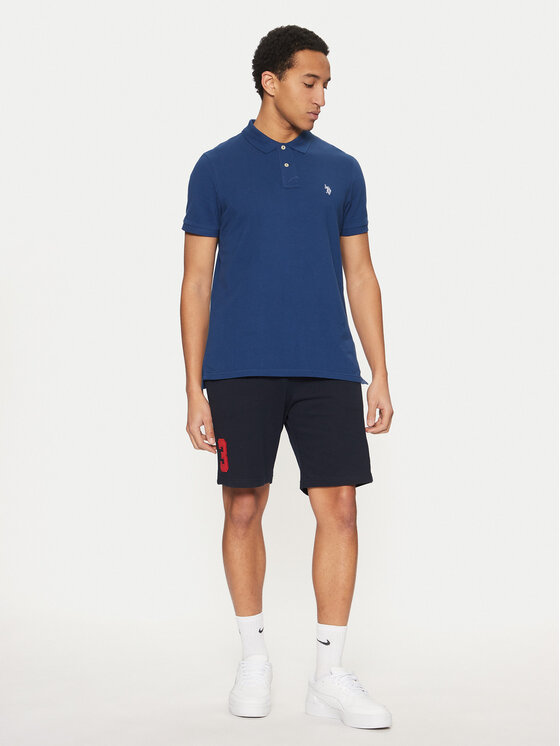 U.S. Polo Assn. U.S. Polo Assn. Polokošile MUP3312 Tmavomodrá Regular Fit