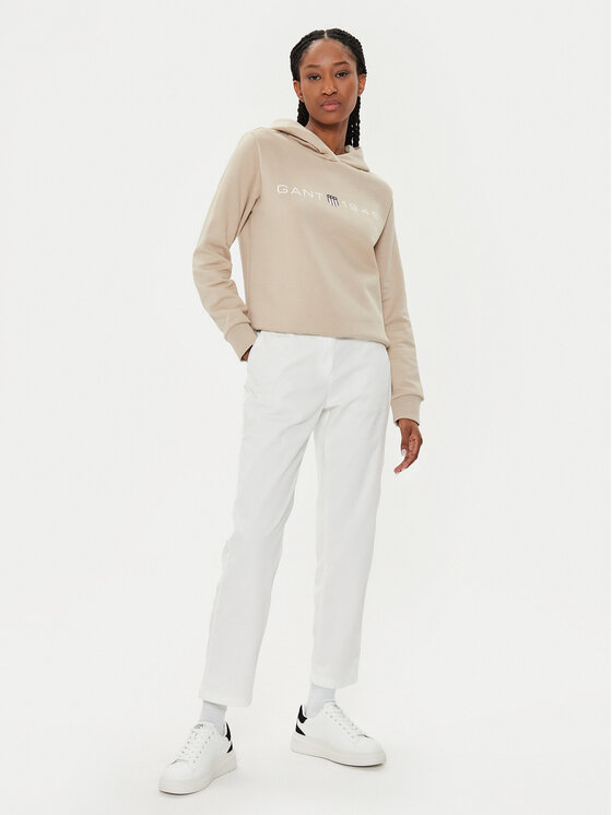 Gant Sweatshirt Archive Shield 4200756 Beige Regular Fit | Modivo.de
