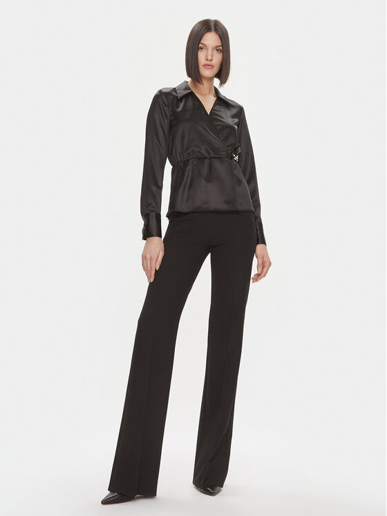 Liu Jo Liu Jo Bluzka MF3216 T3450 Czarny Regular Fit