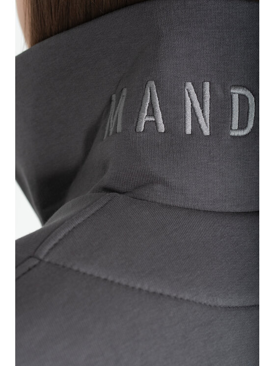 MANDRAGORA MANDRAGORA Felpa Giraffe Grigio Oversize