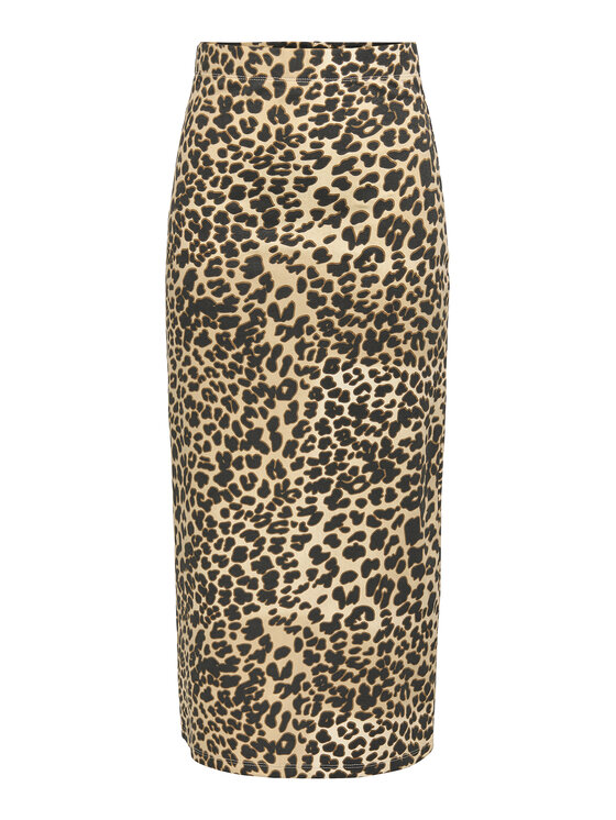 JDY JDY Tiesus sijonas Ivy 15347463 Ruda Slim Fit