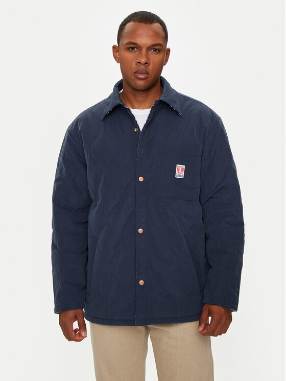 Wrangler Wrangler Geacă Casey 112357279 Albastru Relaxed Fit