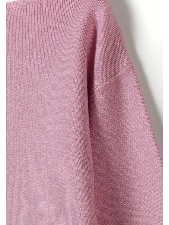 minoti minoti Sweter 26KNIT70 Różowy Regular Fit