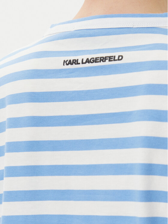 KARL LAGERFELD KARL LAGERFELD Μπλουζάκι A1W17137 Μπλε Regular Fit