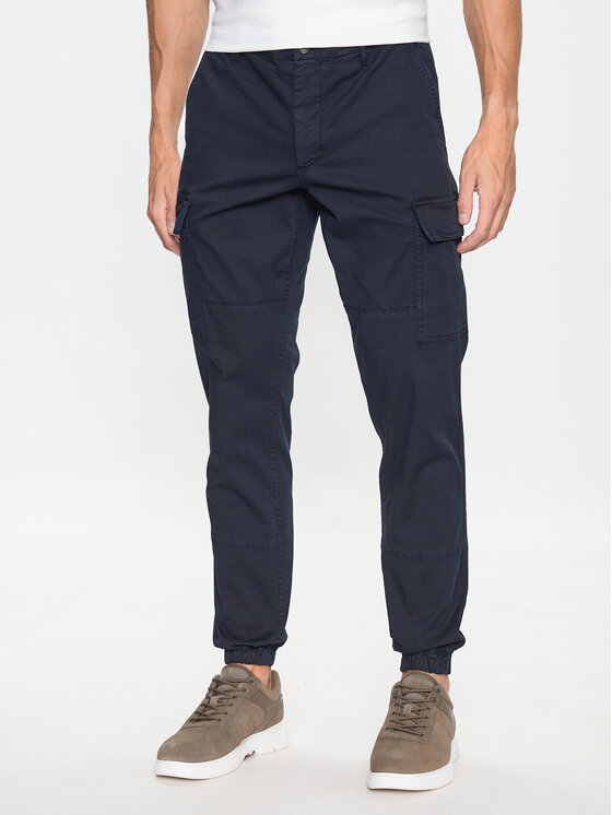 Tommy Hilfiger Tommy Hilfiger Joggers kalhoty Chelsea MW0MW31149 Tmavomodrá Relaxed Fit
