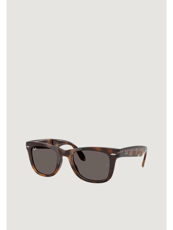 Okulary przeciwsłoneczne Ray-Ban, Brązowe, FOLDING WAYFARER