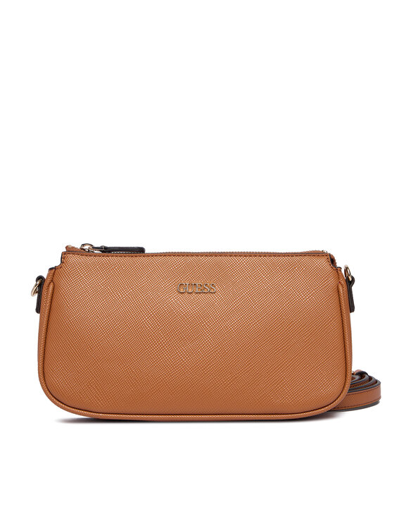 Guess Guess Kabelka Noelle II Mini HWZG96 72710 Hnedá