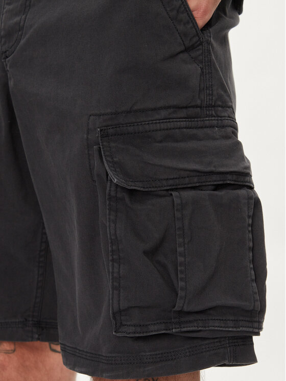 Gap Gap Шорти от плат 440760-01 Сив Regular Fit