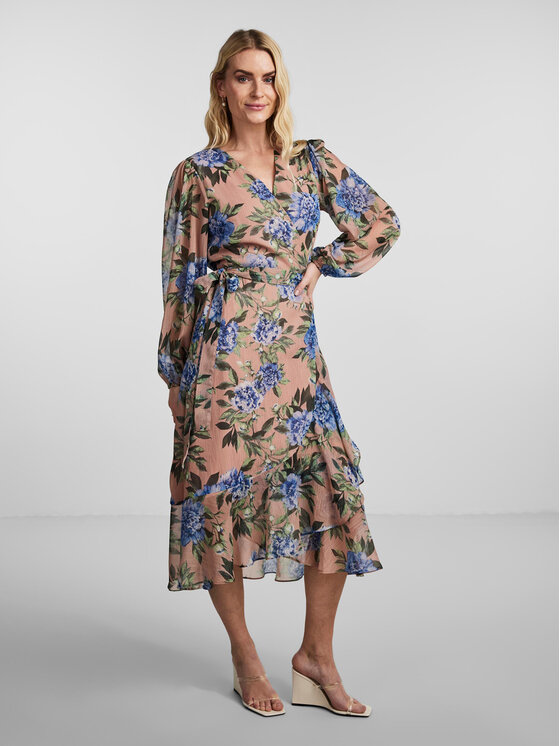 YAS YAS Coctailkleid 26029753 Violett Standard Fit