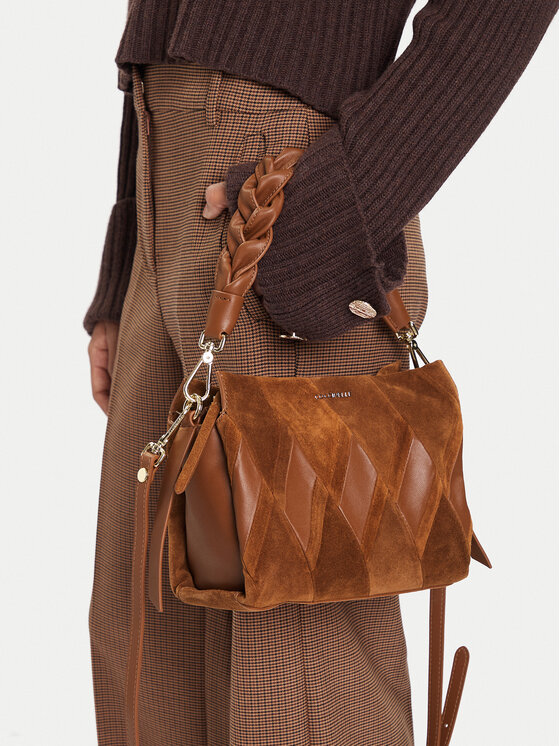 Coccinelle Coccinelle Borsetta T66 Boheme New Geomet Patch E1 T66 58 01 01 Marrone