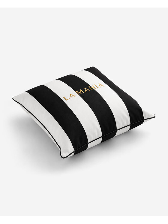 La Mania La Mania Poduszka dekoracyjna Stripes Luxury Czarny