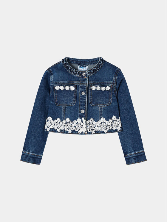 Mayoral Mayoral Jeansjacke 3475 Dunkelblau Regular Fit