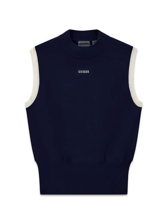 Guess Guess Pulover 181078 Modra Classic Fit