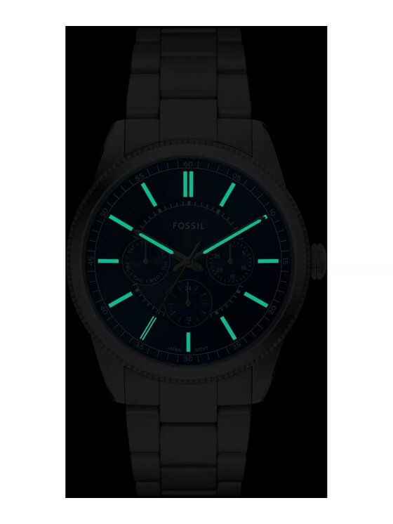 Fossil Fossil Zegarek FS6134 Srebrny