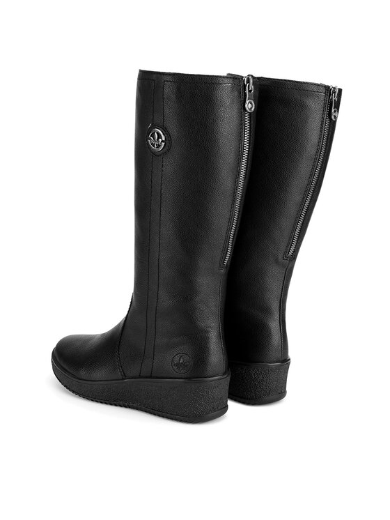Rieker Rieker Čižmy Y4470-01 Čierna