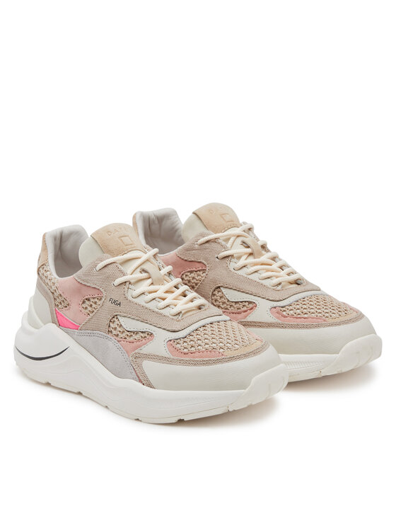 D.A.T.E. D.A.T.E. Sneakersy Fuga  W421-FG-ET Brązowy