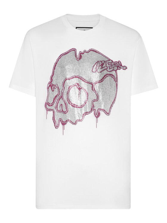 PHILIPP PLEIN PHILIPP PLEIN T-shirt 9657 Bianco Regular Fit