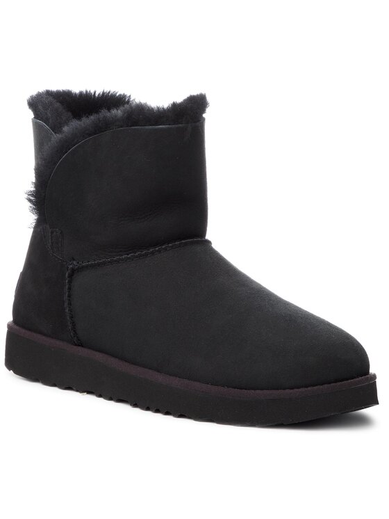 ugg classic cuff short schwarz