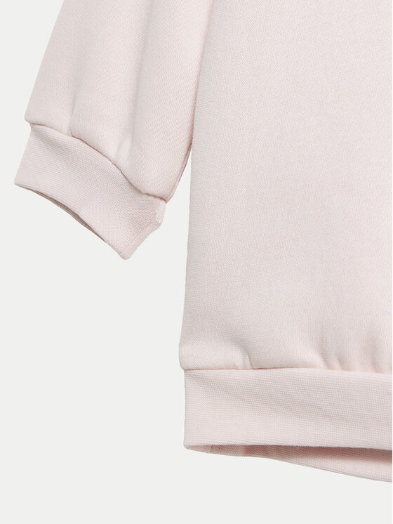 adidas adidas Komplektas: džemperis ir tamprės Essentials Allover Print IV7387 Rožinė Regular Fit