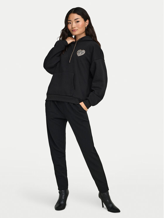 ONLY ONLY Світшот Daze 15347802 Чорний Regular Fit