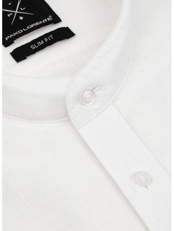 Pako Lorente Pako Lorente Koszula P25SF-1K-011 Biały Slim Fit