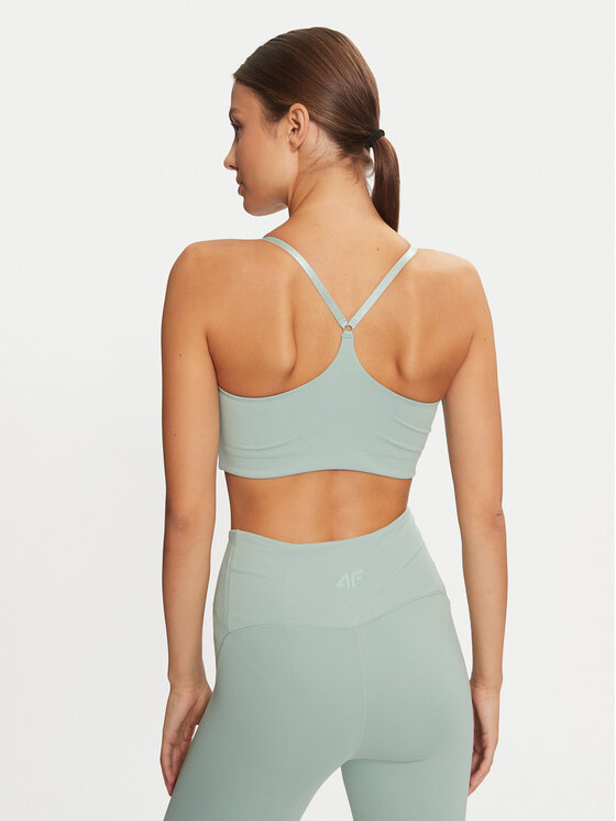 4F 4F Sportski grudnjak 4FWAW24USBAF143 Zelena