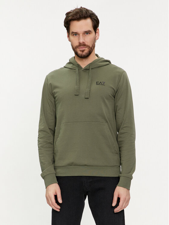 EA7 Emporio Armani EA7 Emporio Armani Majica dugih rukava 8NPM04 PJ05Z 1846 Zelena Regular Fit