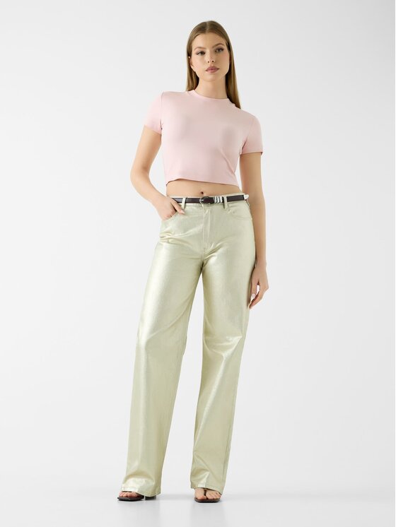 Guess Guess T-Shirt 176421 Růžová Classic Fit