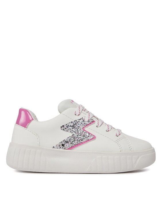 Sneakers Geox J Mikiroshi Girl J45DVA 0BCEW C0563 S Alb