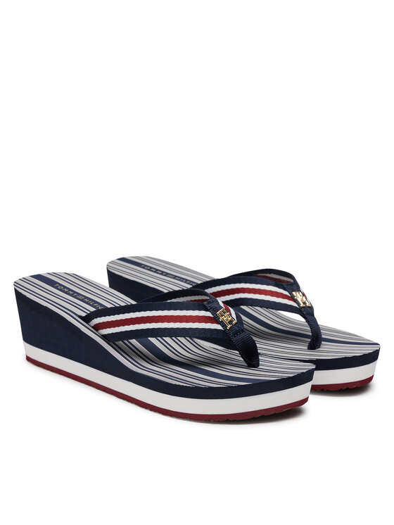 Tommy Hilfiger Tommy Hilfiger В'єтнамки FW0FW08371 Cиній