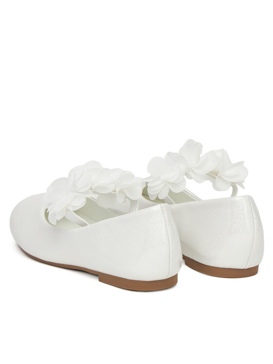 Nelli Blu Nelli Blu Ballerinas CM240417-11 Weiß