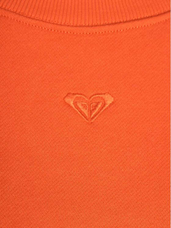 Roxy Roxy Felpa Ess Nrj Cn Otlr ERJFT04670 Arancione Regular Fit