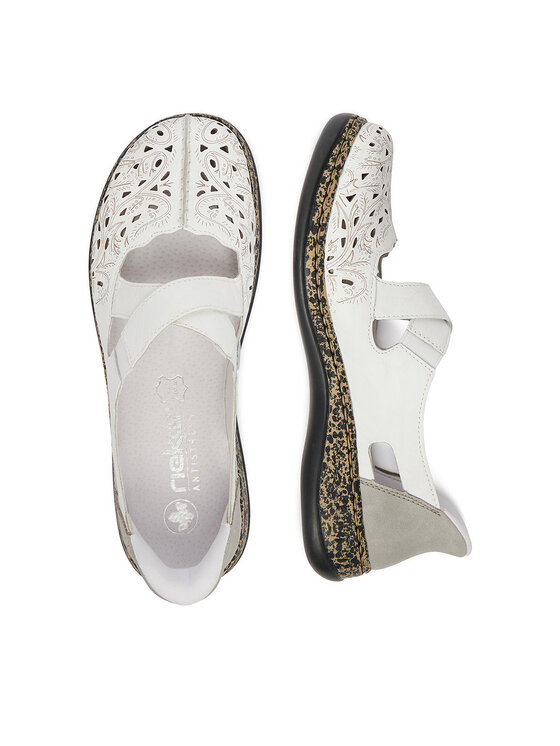 Rieker Rieker Scarpe basse CEO-46352-80 Bianco