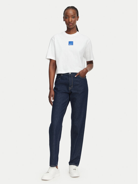 Karl Lagerfeld Jeans Karl Lagerfeld Jeans Τζιν B3W10059 Σκούρο μπλε Mom Fit