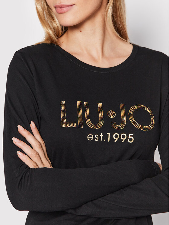 Liu Jo Liu Jo Särkpluus WF2485 J6308 Must Regular Fit