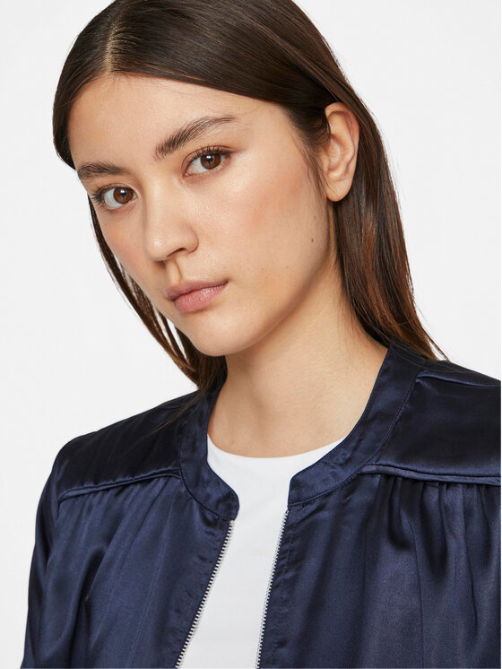 Vila Vila Суитшърт Nela 14097782 Тъмносин Regular Fit